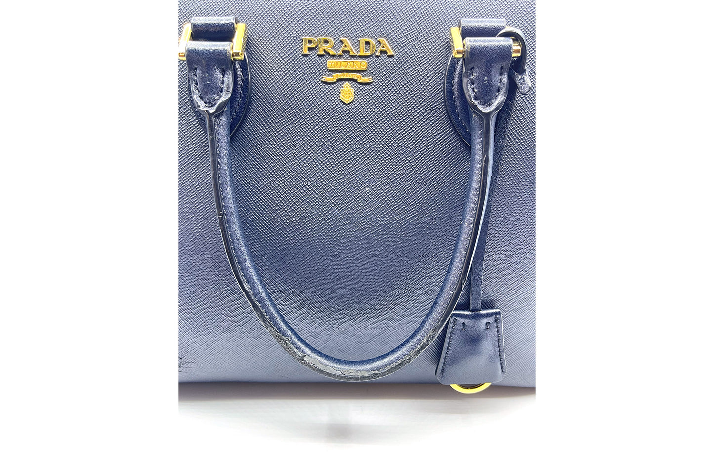 Prada Baltico Saffiano Soft Calf Leather Tote Bag