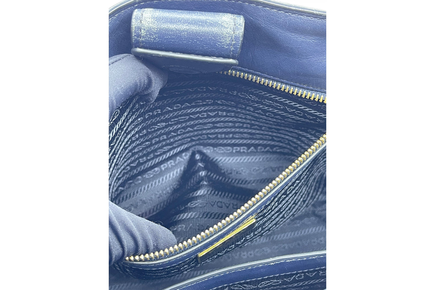 Prada Baltico Saffiano Soft Calf Leather Tote Bag