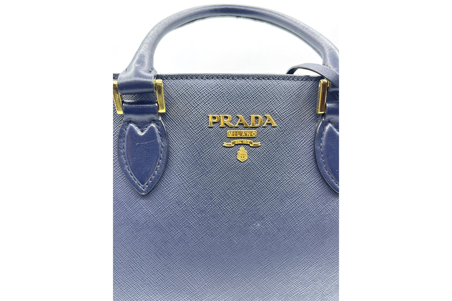 Prada Baltico Saffiano Soft Calf Leather Tote Bag