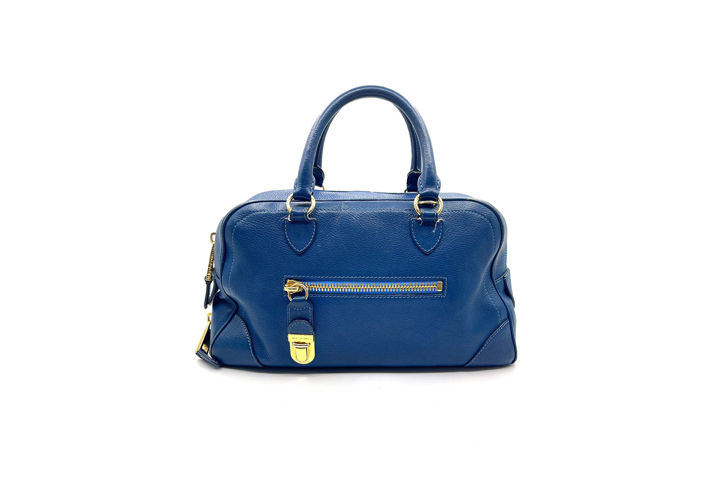 Marc Jacobs Blue Leather Venetia Large Satchel