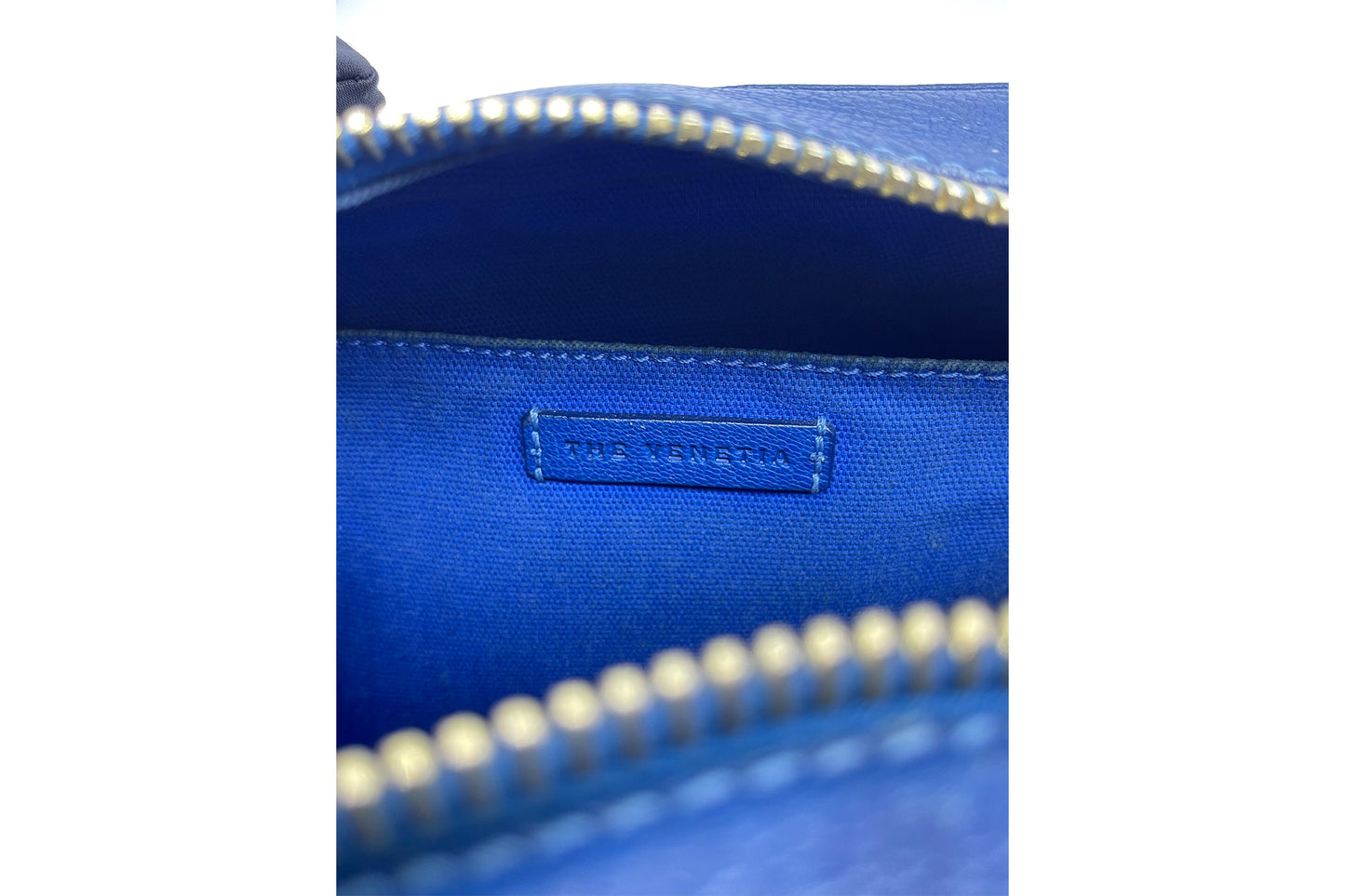 Marc Jacobs Blue Leather Venetia Large Satchel