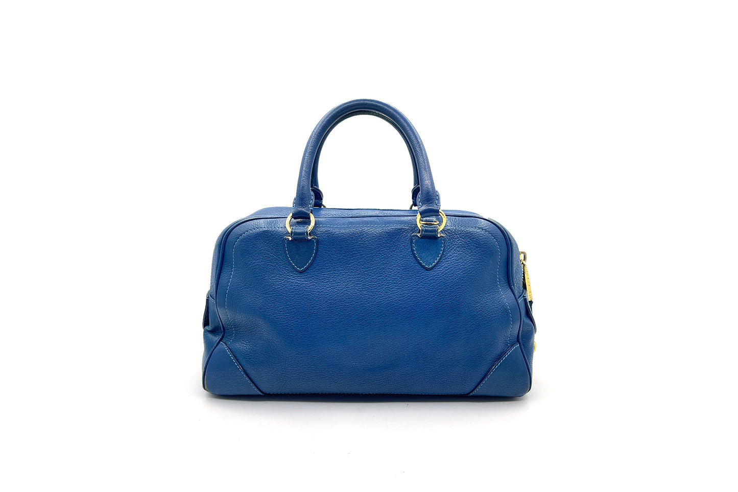 Marc Jacobs Blue Leather Venetia Large Satchel