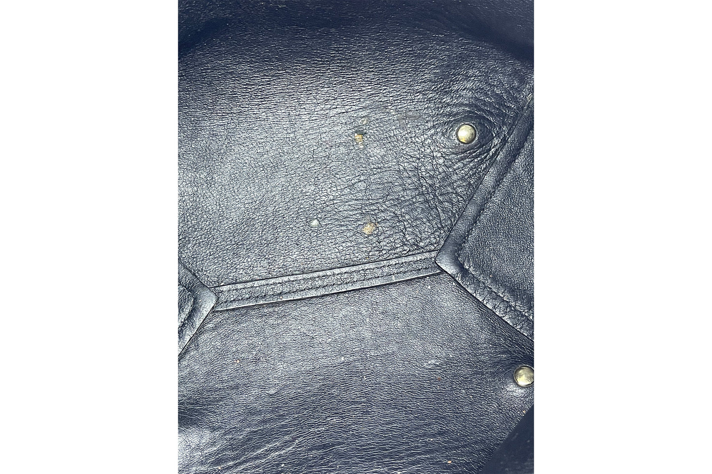 Burberry Canterbury Black Embossed Check Leather Tote