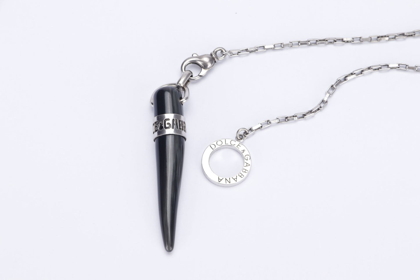 Dolce & Gabbana Bullet Black Necklace
