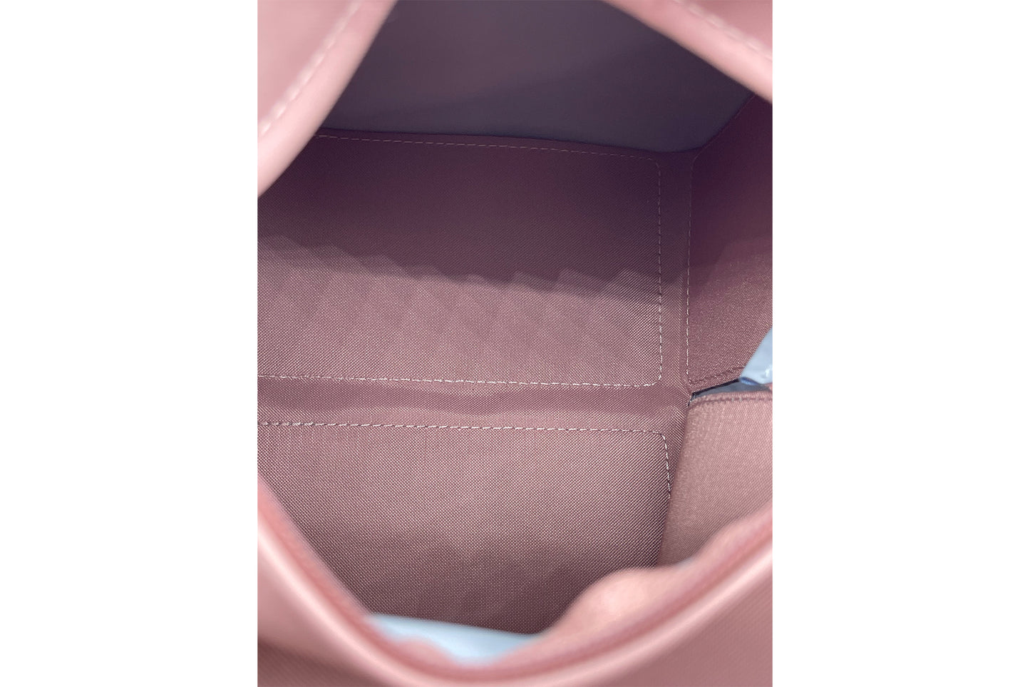 Longchamp Pink White Square Bag
