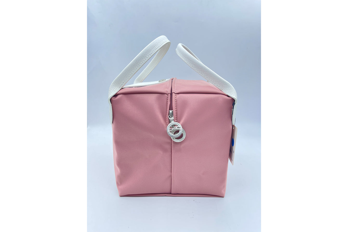 Longchamp Pink White Square Bag