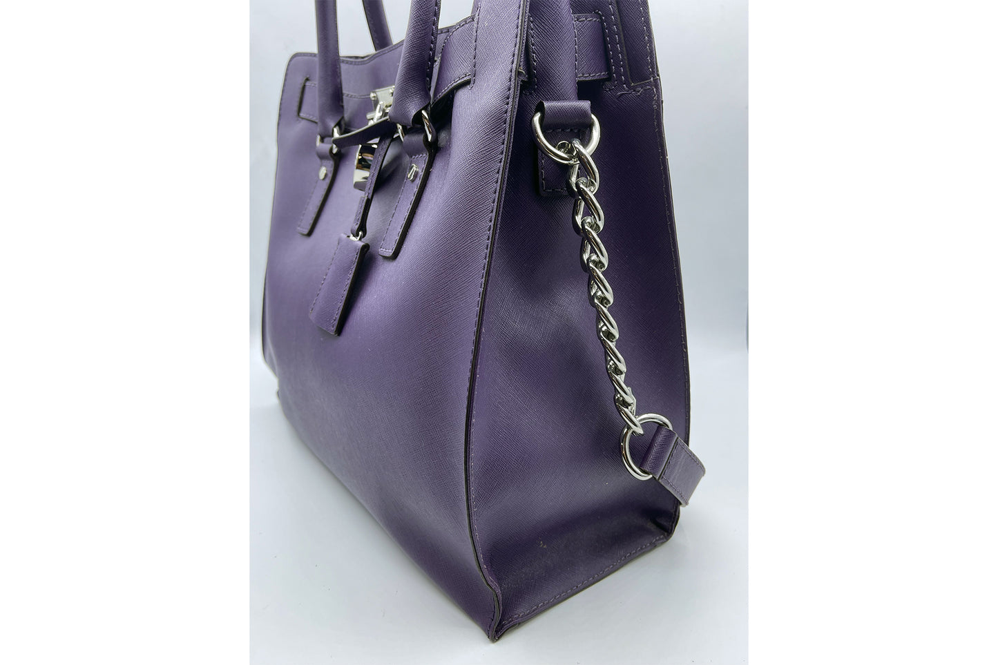 Micheal Kors Hamilton Purple