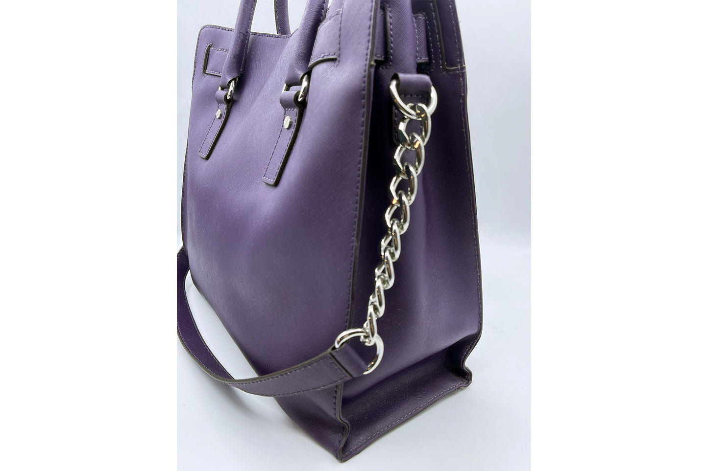 Micheal Kors Hamilton Purple