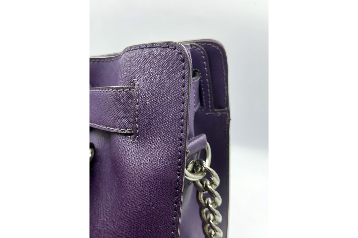 Micheal Kors Hamilton Purple