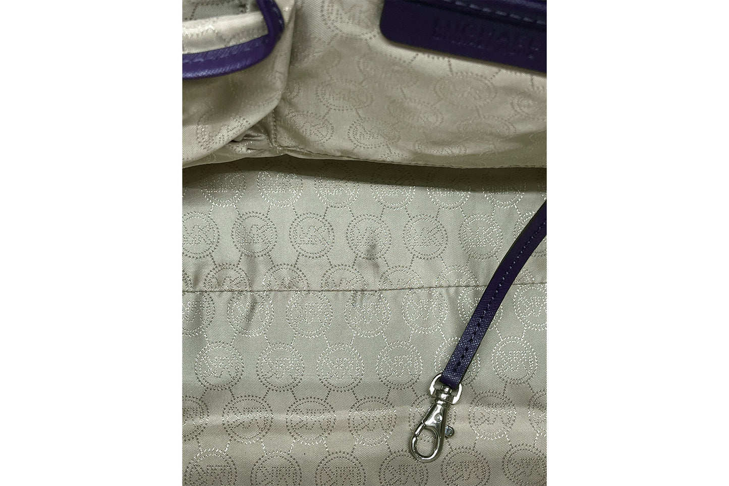 Micheal Kors Hamilton Purple