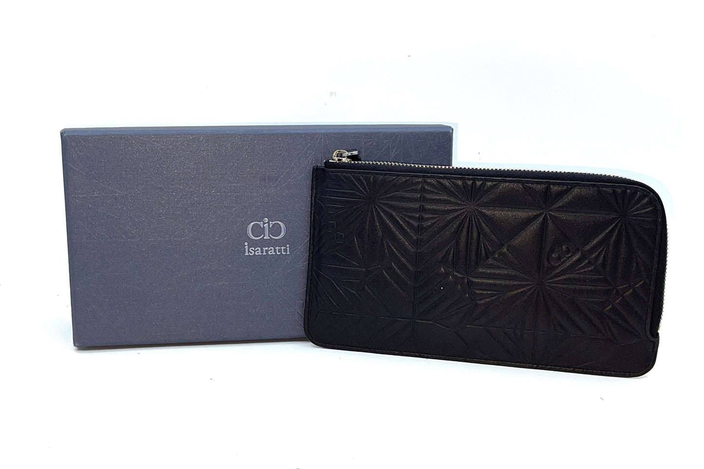 Isaratti VL01 Black Leather Embosed