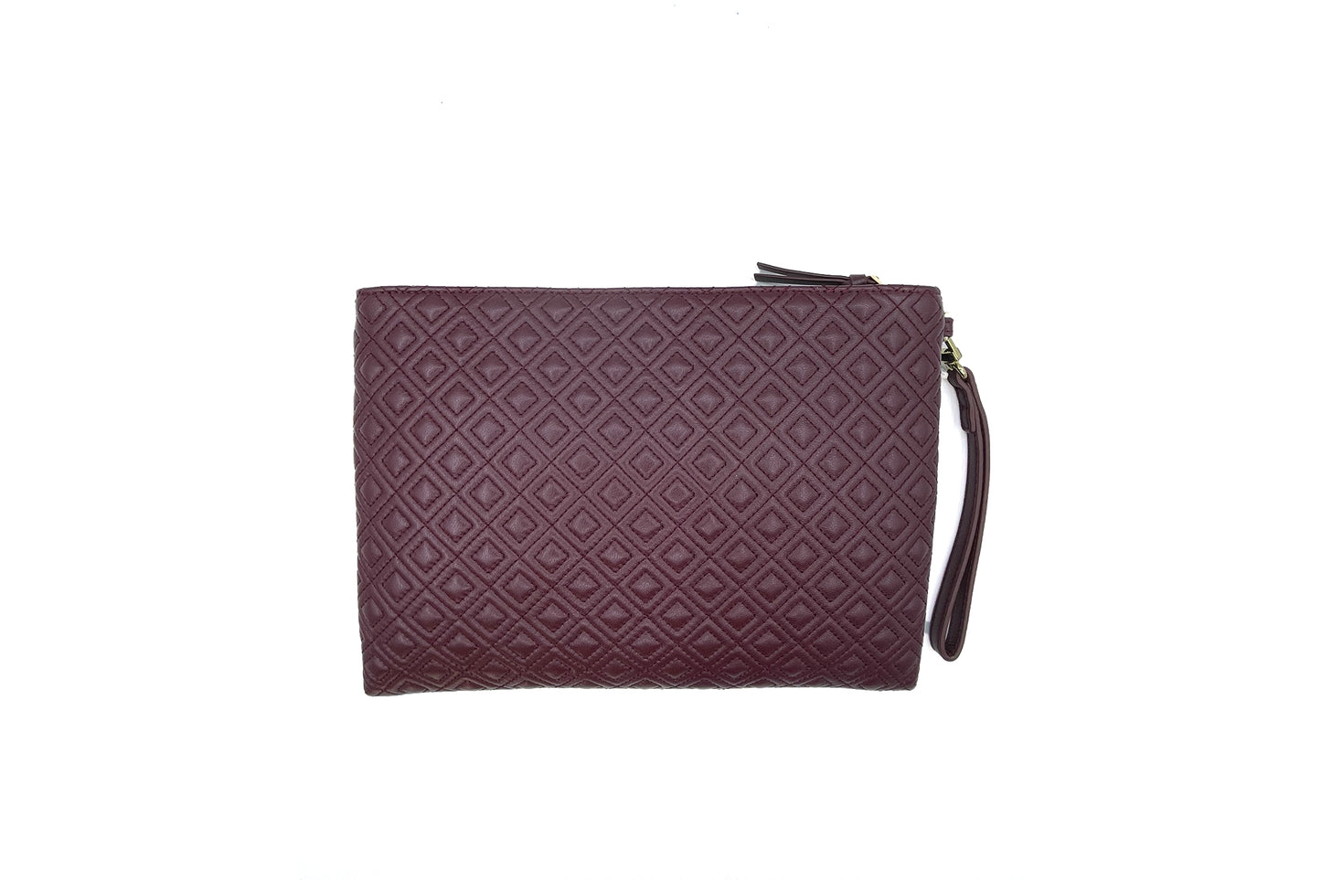 Tory Burch Maroon Fleming Pouch (WDC)