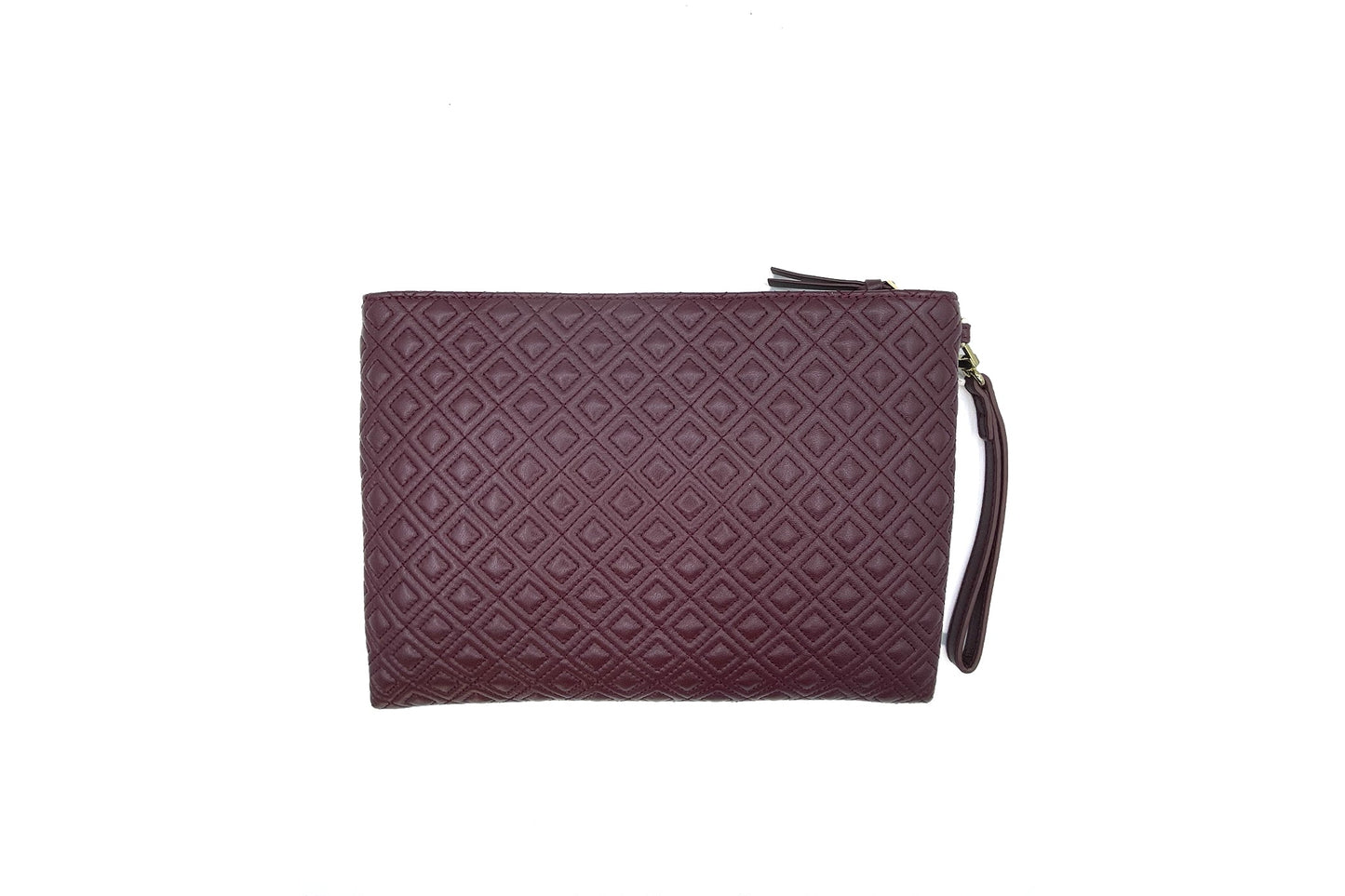 Tory Burch Maroon Fleming Pouch (WDC)