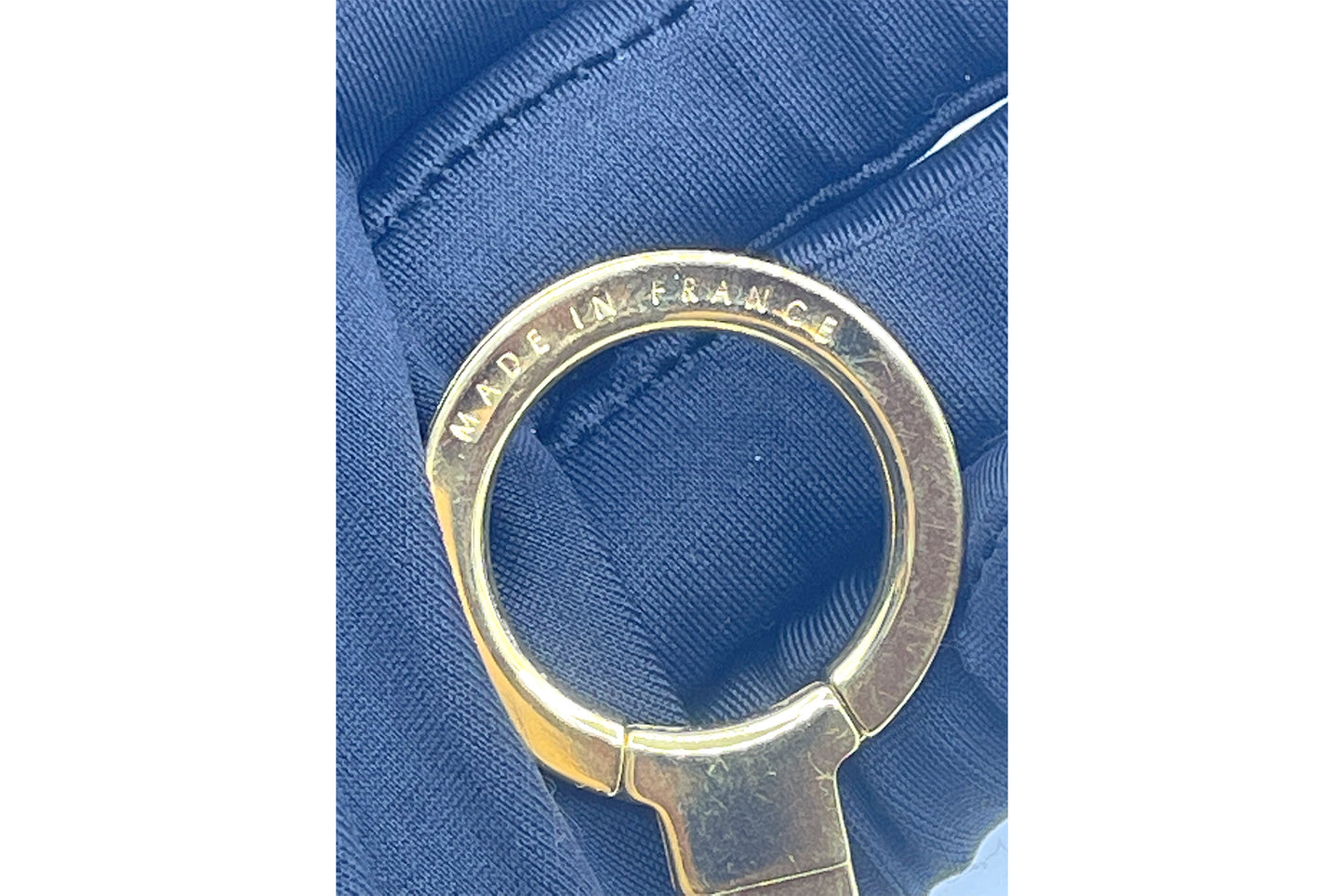 Louis Vuitton Gold Keychain