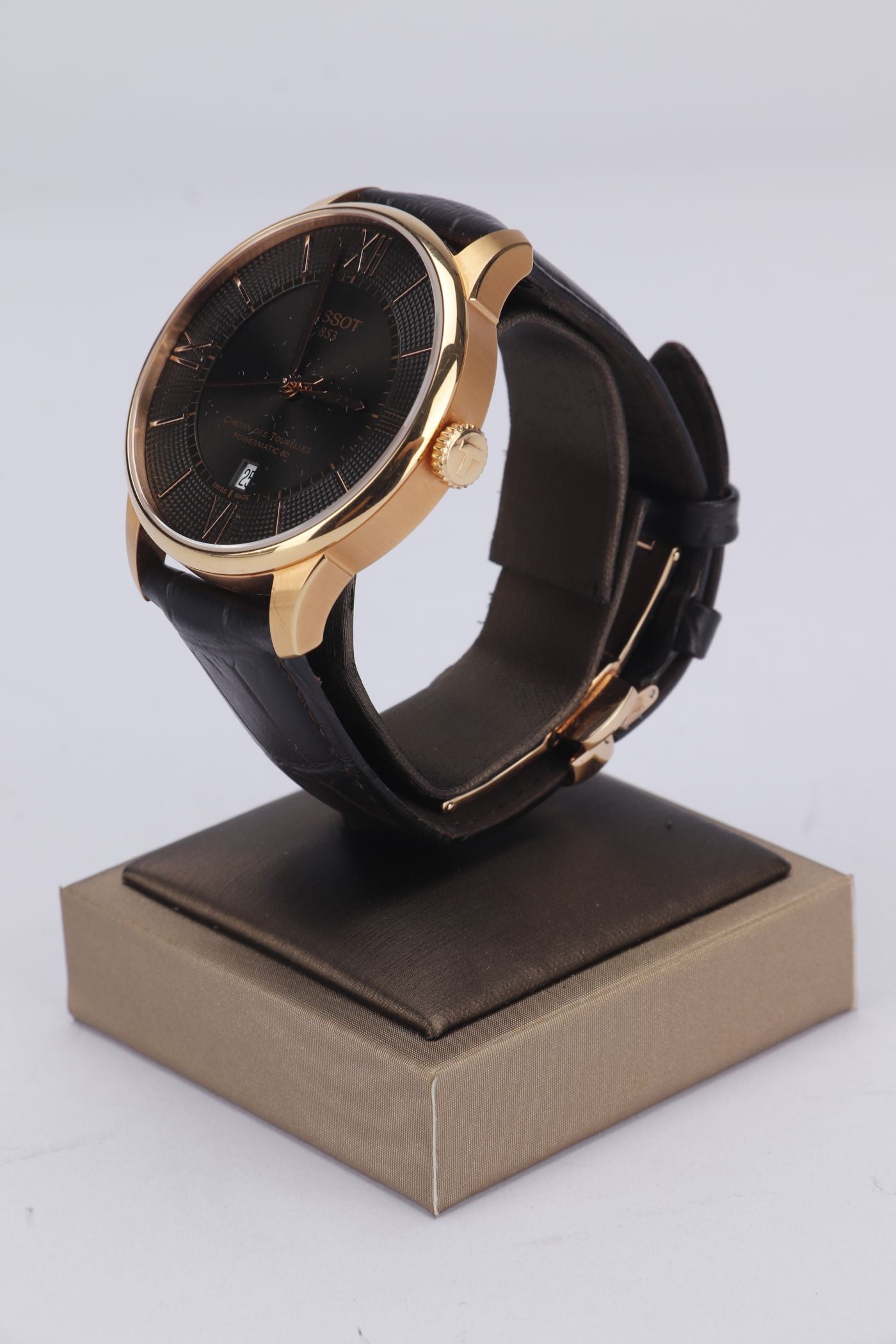 Tissot Chemin Des Tourelles, T099407A, Black Dial