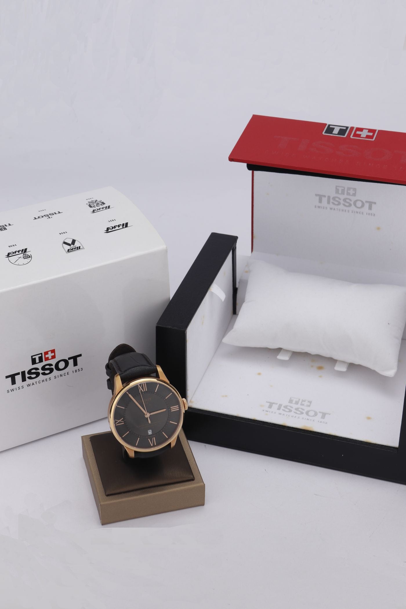 Tissot Chemin Des Tourelles, T099407A, Black Dial