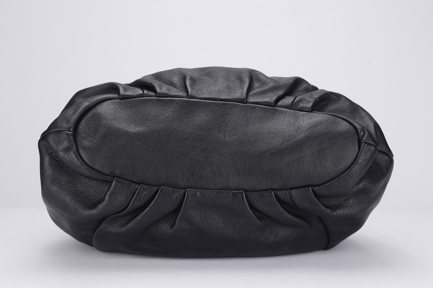 Fendi Selleria Lavorazione Serie Black Leather Shoulder Bag