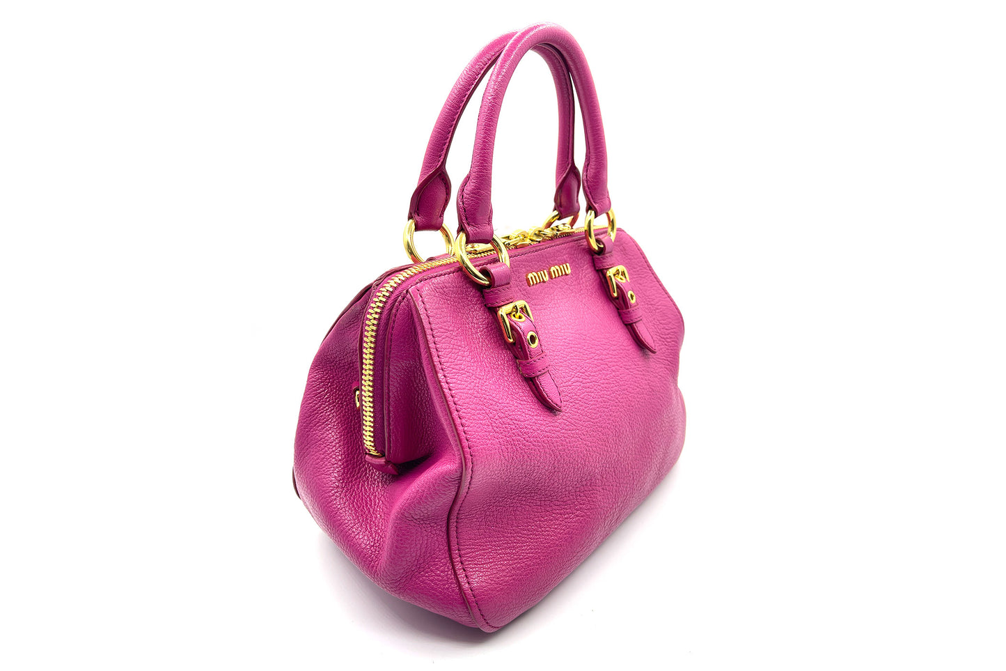 Miu Miu Madras Peonia Top Handle Bag