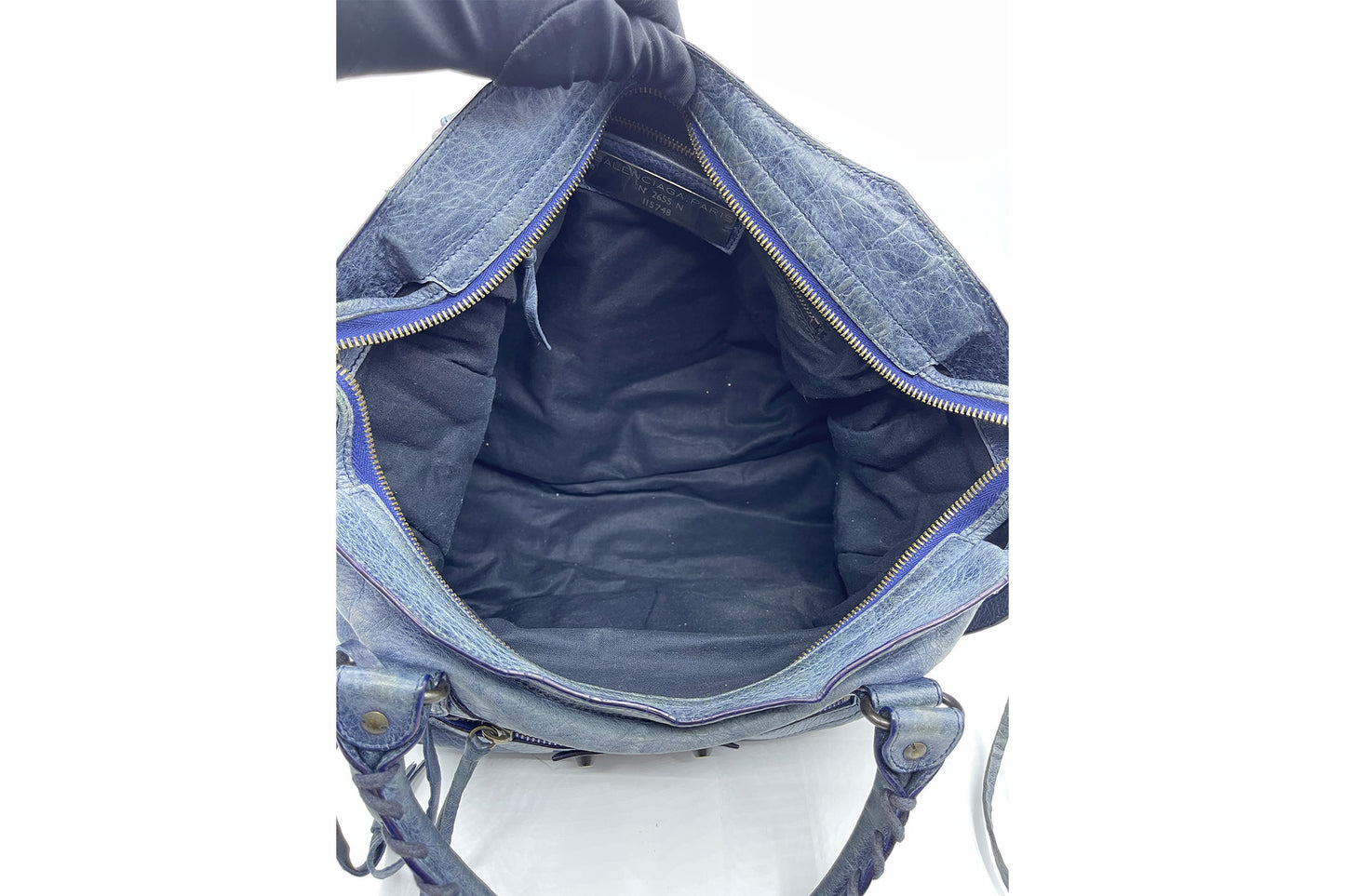 Balenciaga Blue Classic City Medium Bag