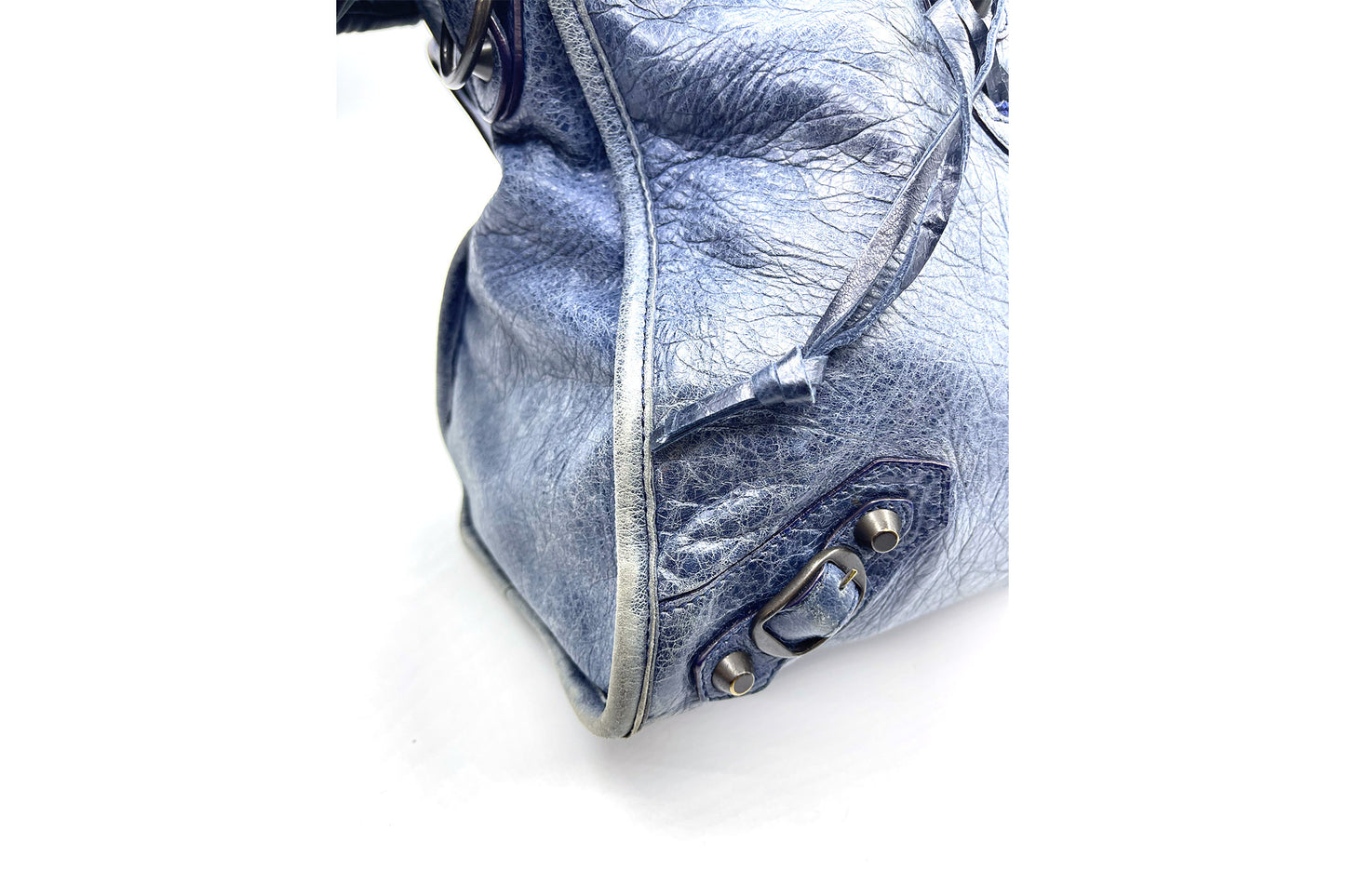 Balenciaga Blue Classic City Medium Bag