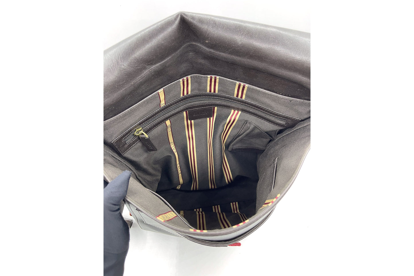 Bally Men's Brown Medium Triar Messenger Bag