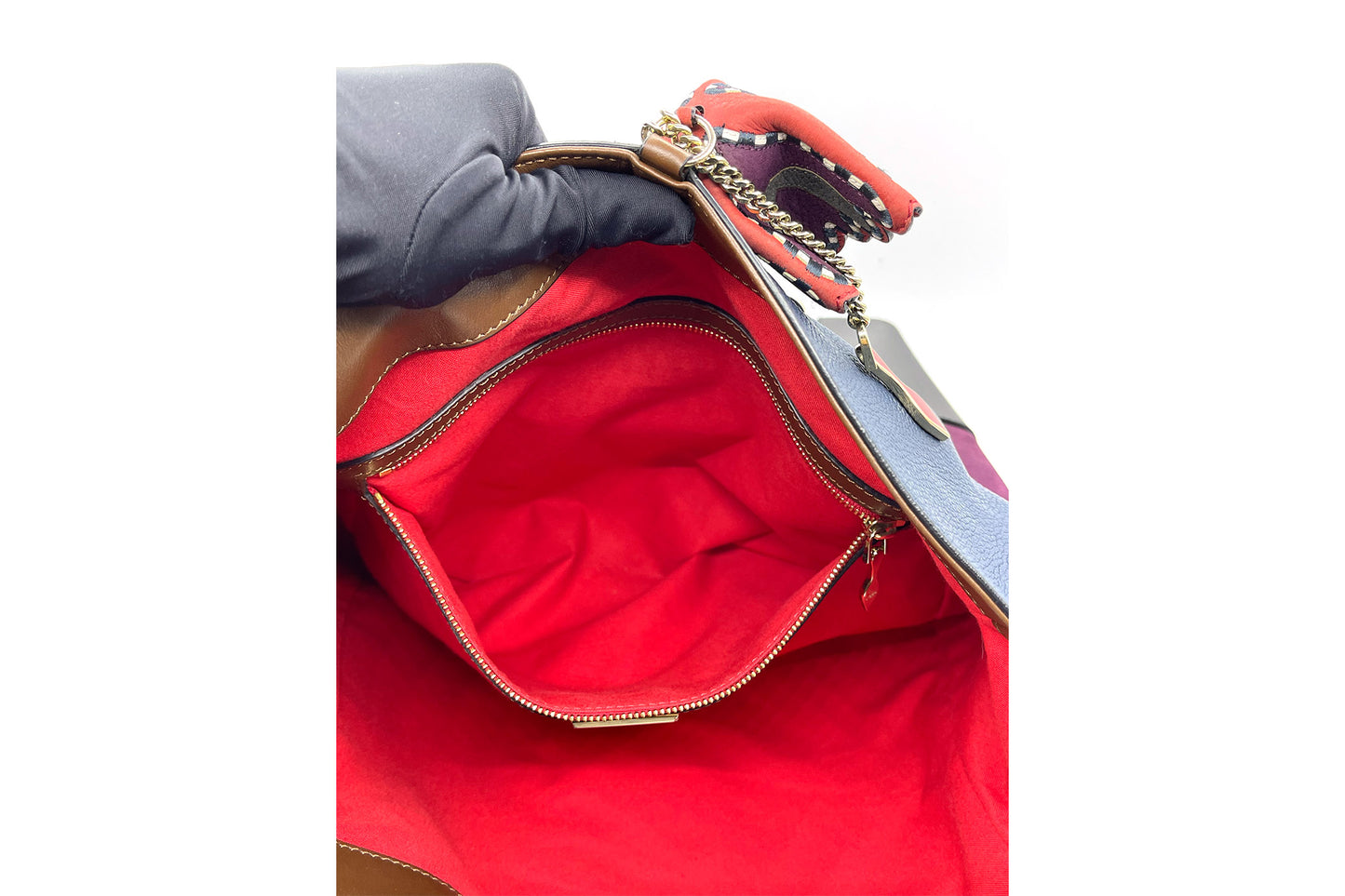 Christian Louboutin Eloise Textured-Leather Shoulder Bag