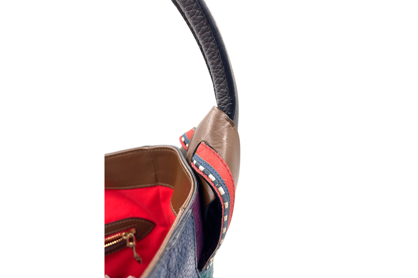 Christian Louboutin Eloise Textured-Leather Shoulder Bag