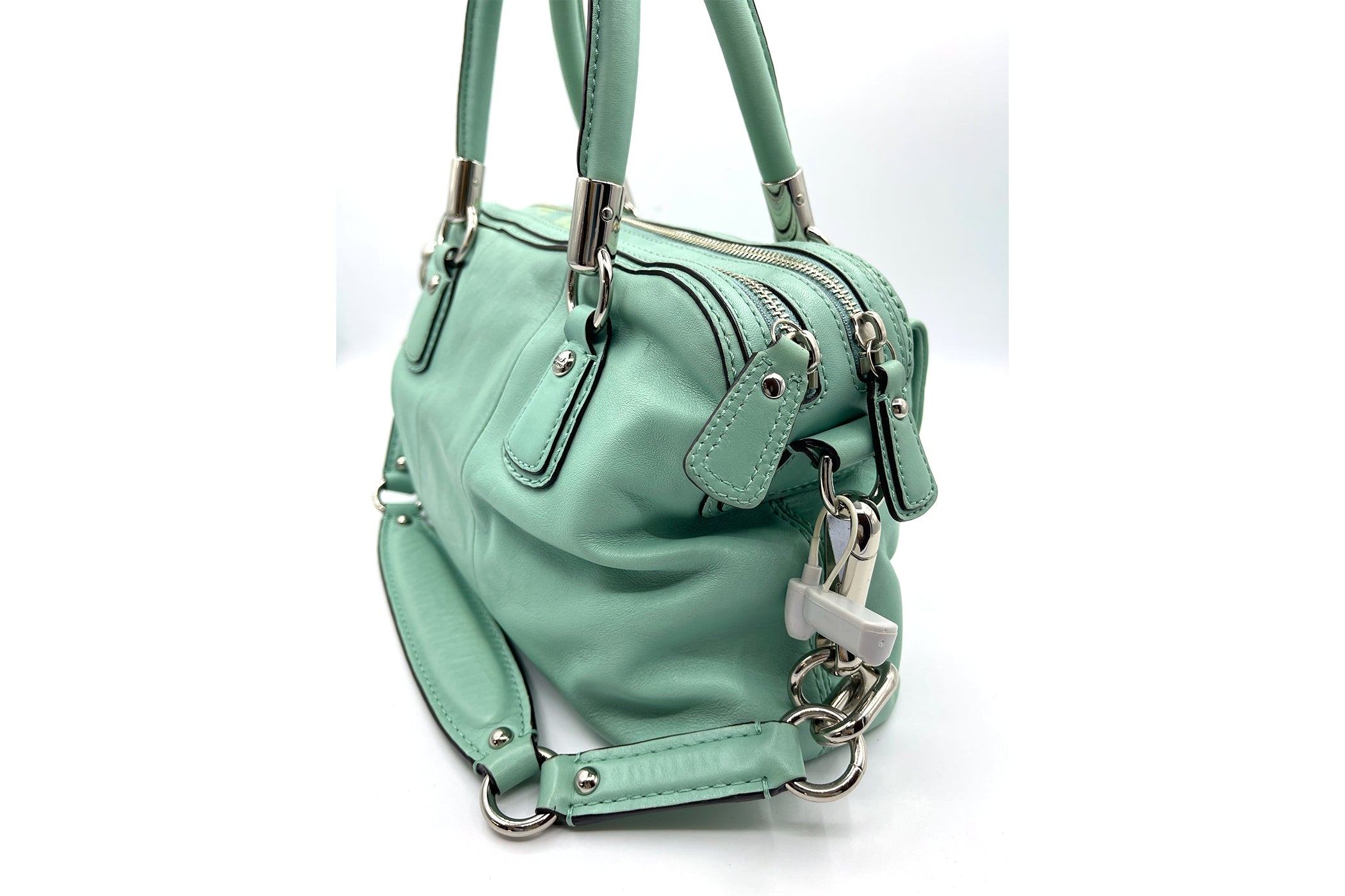 Coach tiffany blue online bag