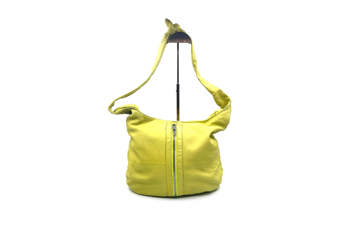 Alexander Wang Lime Green Donna Lambskin Shoulder Bag