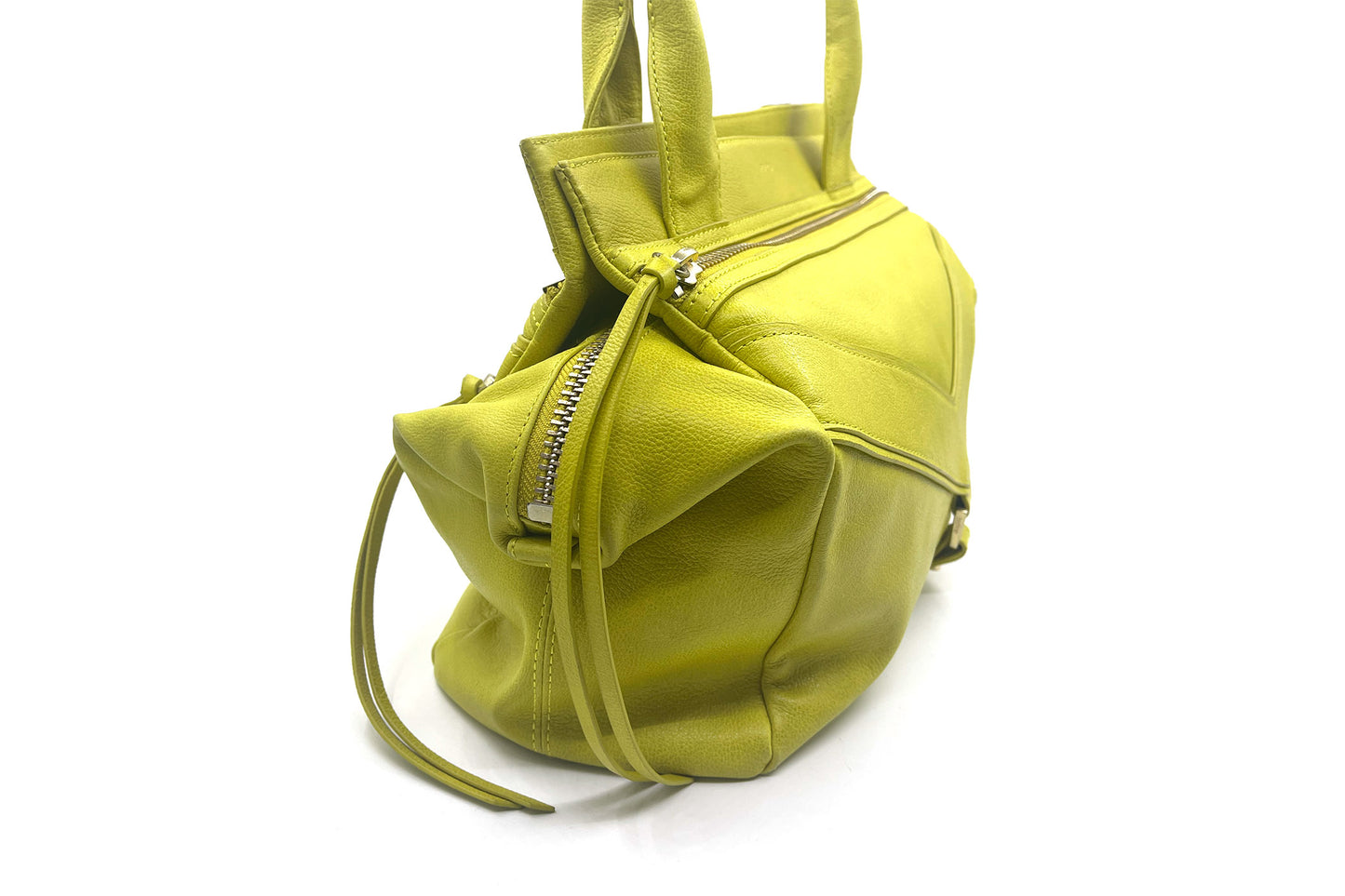 Botkier Lime Leather Shoulder Bag