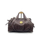 Gucci Brown Monogram D-Ring Hand Carry Bag