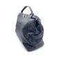 Fendi Peekaboo Black Medium Calfskin Leather Bag