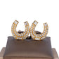 Dolce & Gabbana Handcuff Horse Hoof Gold