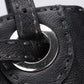 Fendi Selleria Lavorazione Serie Black Leather Shoulder Bag