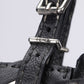 Fendi Selleria Lavorazione Serie Black Leather Shoulder Bag