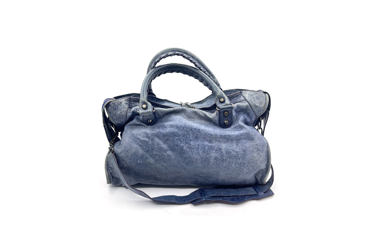 Balenciaga Blue Classic City Medium Bag