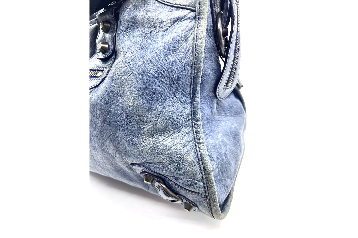 Balenciaga Blue Classic City Medium Bag